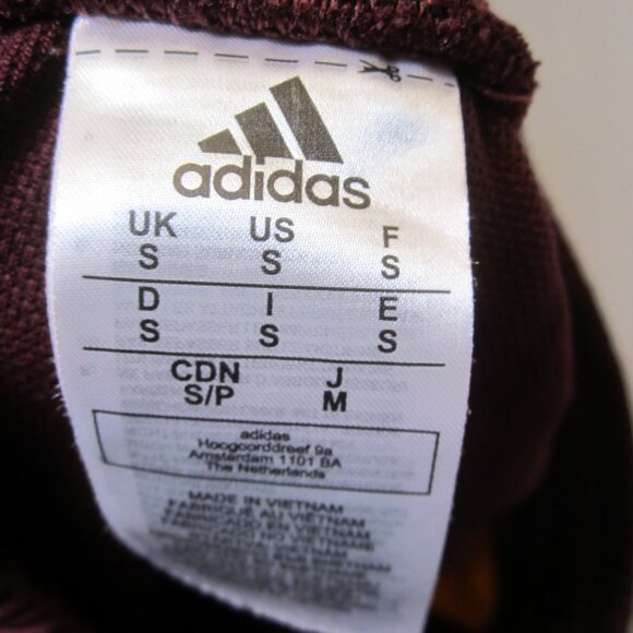 Adidas ASU Sun Devils Sweatpants Maroon Gold Yellow Mens S Arizona State NCAA - Picture 9 of 11